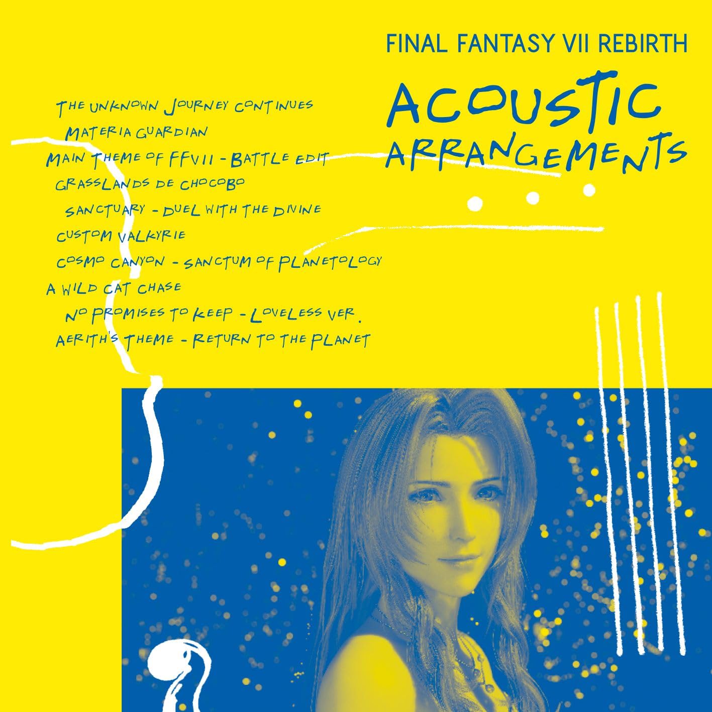 Square Enix Final Fantasy VII Rebirth Acoustic Arrangements Album No Bonus