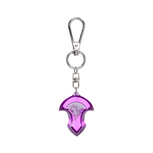 Square Enix Final Fantasy XIV Keychain Emet-Selch Crystal Clear Design