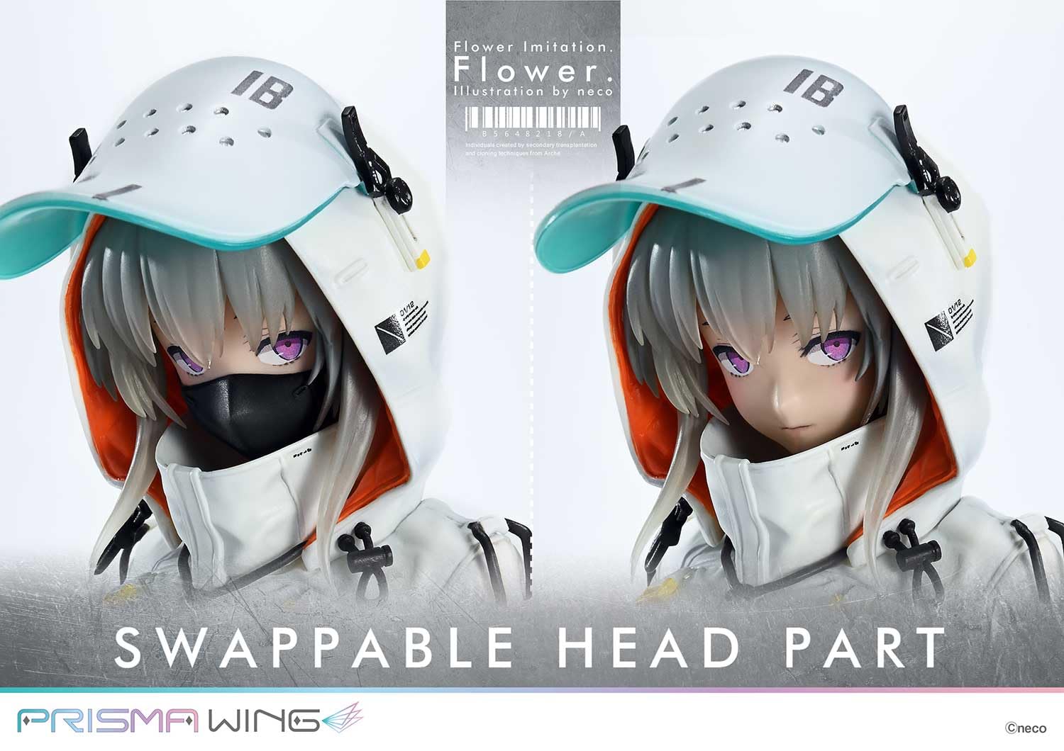 Prime 1 Studio Flower Imitation Prisma Wing Pwneco-01P 1/7 Scale Model- Japan Figure Store - #1 Bring To You The Best Japanese Goods