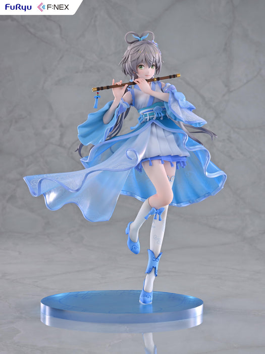 Figurine peinte à l'échelle 1/7 de Luo Tianyi Utayuki de Furyu, jouet de collection.