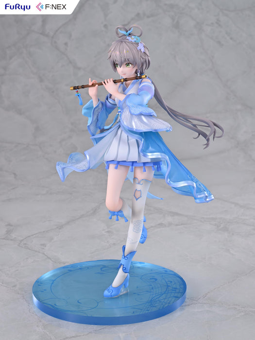 Figurine peinte à l'échelle 1/7 de Luo Tianyi Utayuki de Furyu, jouet de collection.