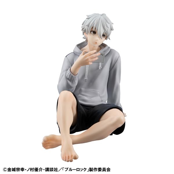 Megahouse Gem Series Blue Lock Nagi Seishiro Repaint Ver Figure Palm-Sized