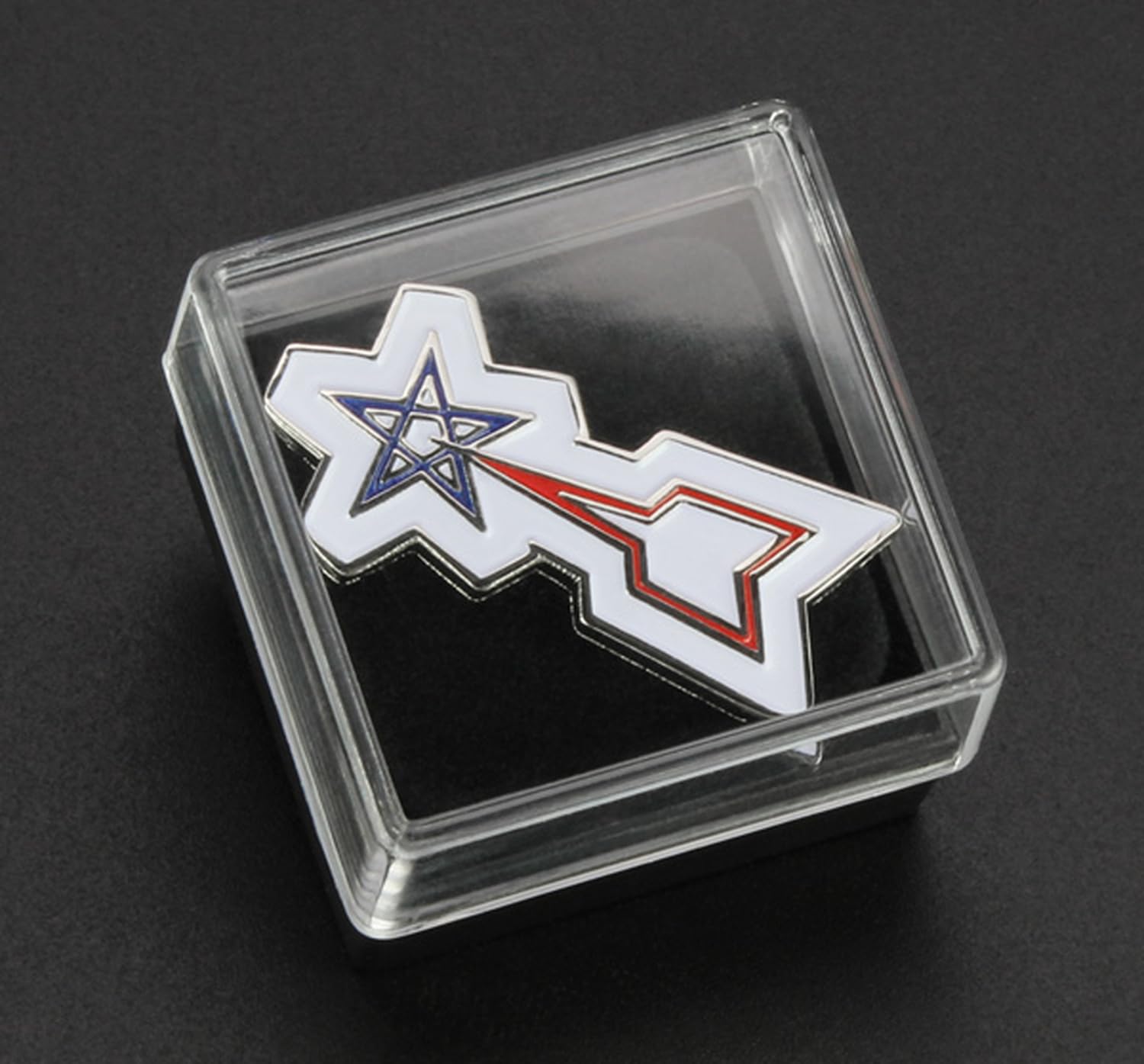 Hasegawa Ultra Mecha Jet Beetle 1/72 Model Kit with Sub-Rocket and Pin Badge