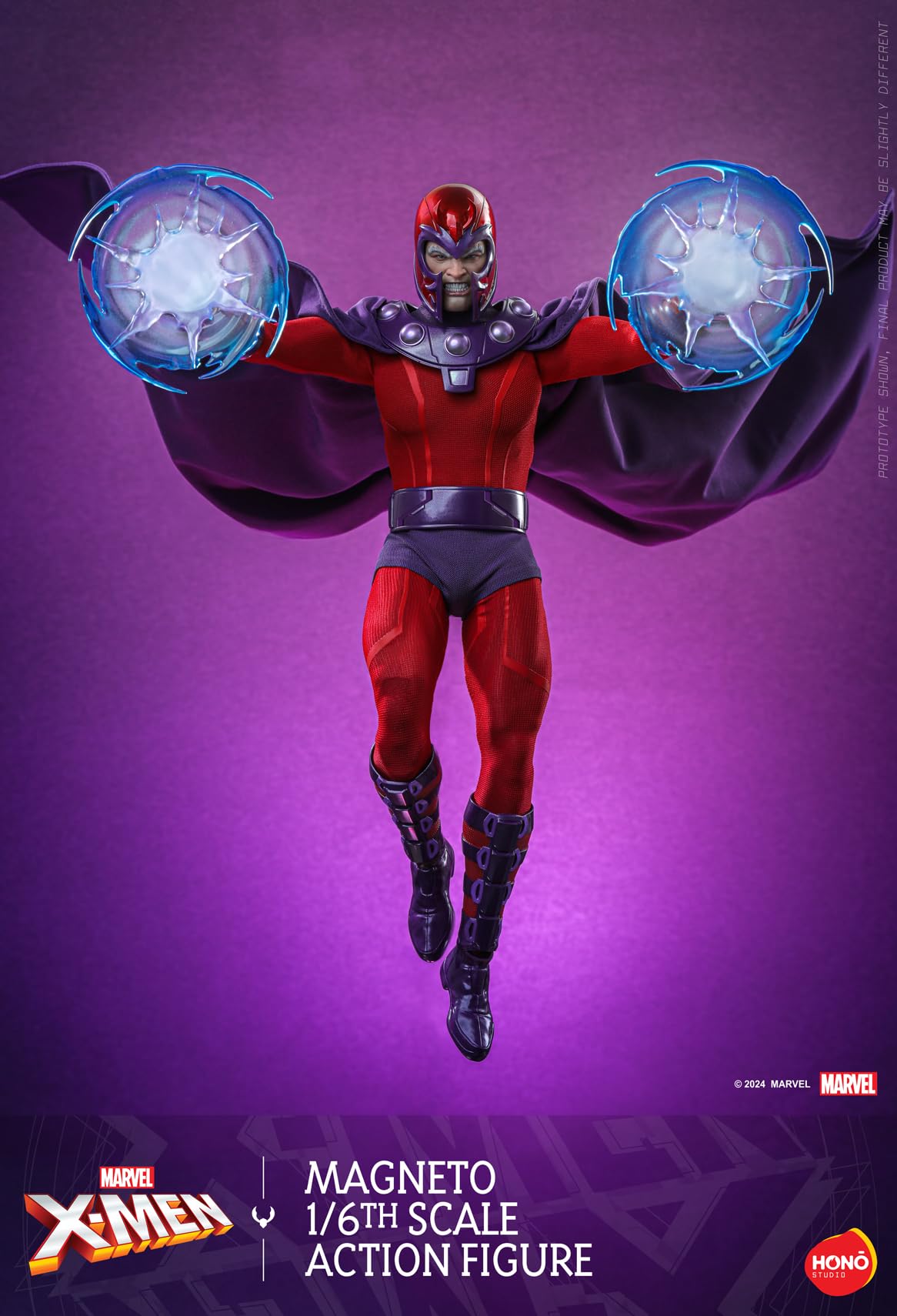Hot Toys Honoo Studio Magneto 1/6 Scale Figure Marvel Comics Collectible