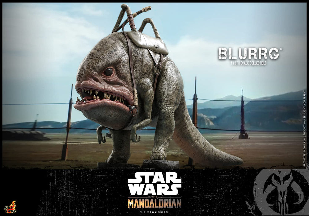 Hot Toys Star Wars Mandalorian Blurgh 1/6 Scale Brown Figure