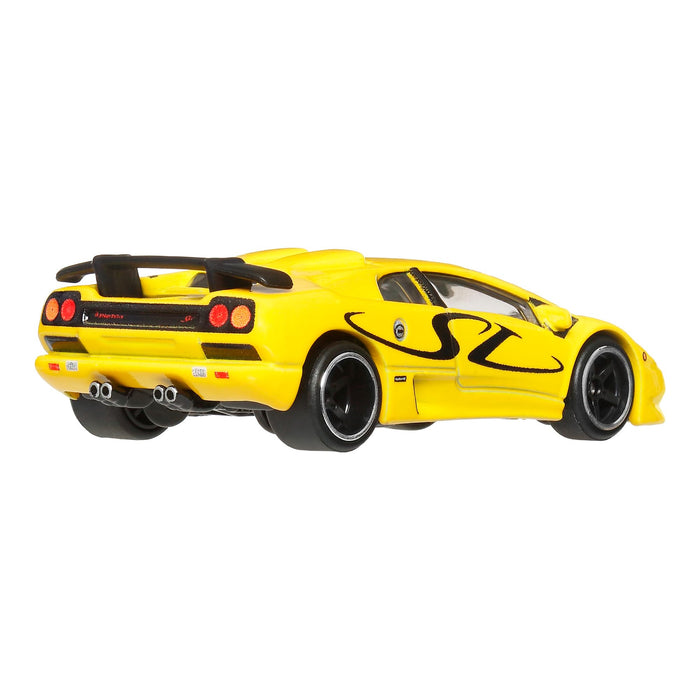 Mattel Hot Wheels Boulevard 1995 Lamborghini Diablo SV Toy Car Yellow Ages 3+