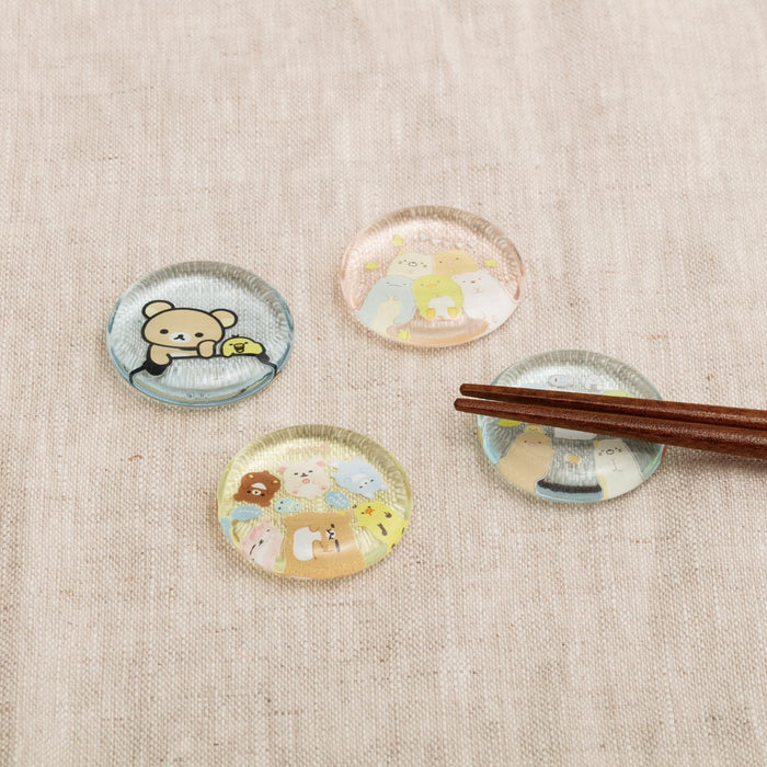 San-X Rilakkuma Clear Pillow Soft Cushion Ka26301- Japan Figure Store - #1 Bring To You The Best Japanese Goods