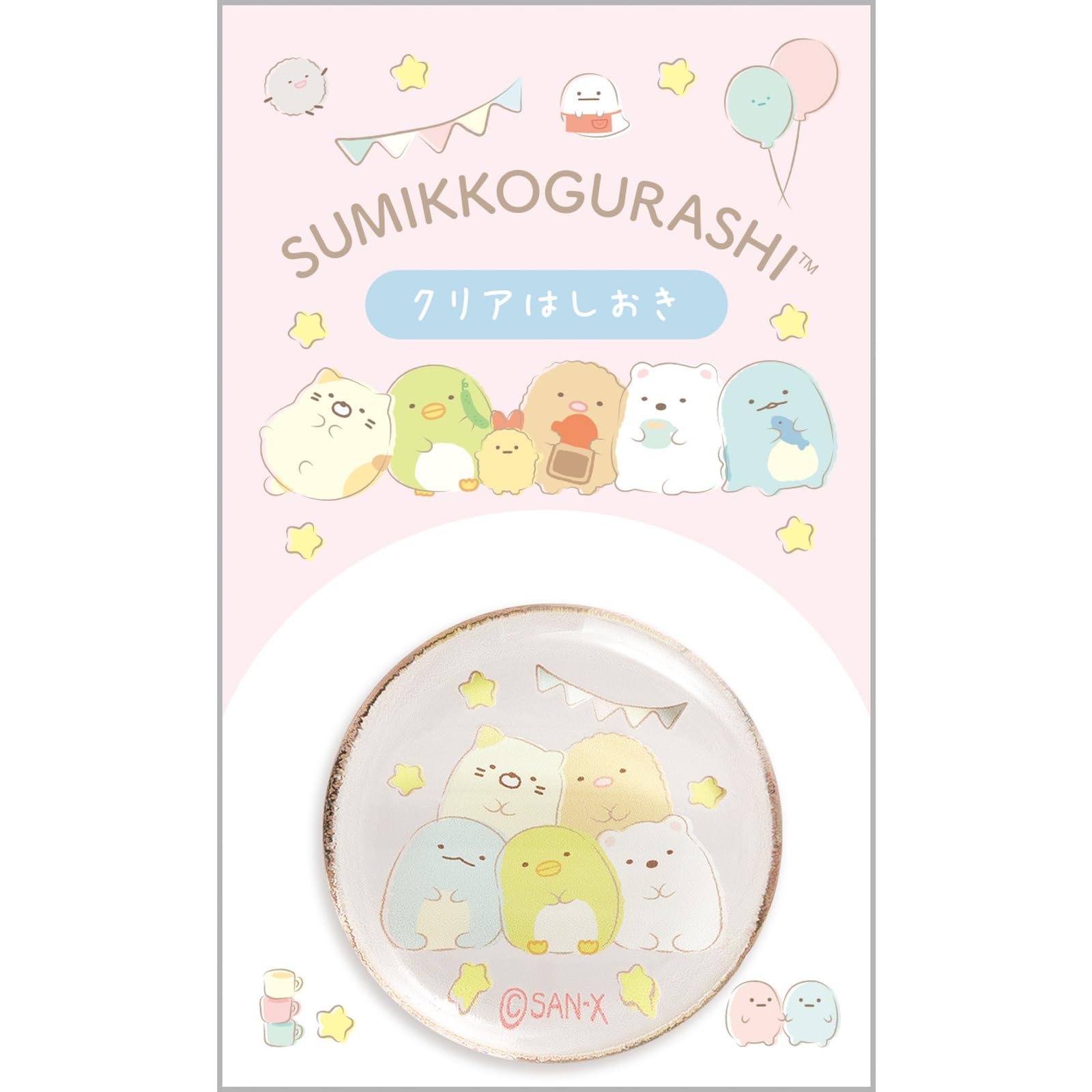 San-X Sumikko Gurashi Clear Chopstick Holder - Ka26303- Japan Figure Store - #1 Bring To You The Best Japanese Goods