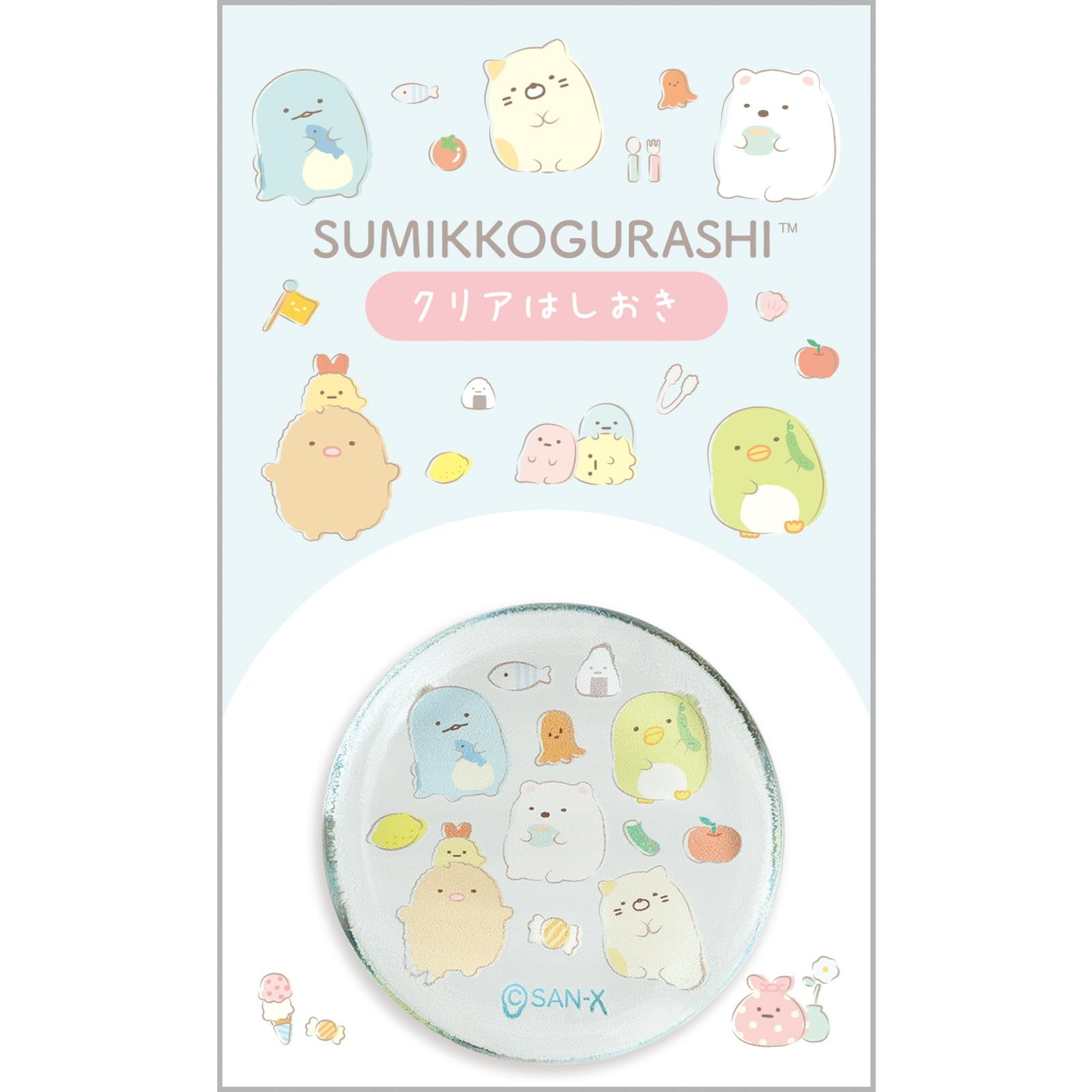 San-X Sumikko Gurashi Clear Chopstick Holder Ka26304- Japan Figure Store - #1 Bring To You The Best Japanese Goods