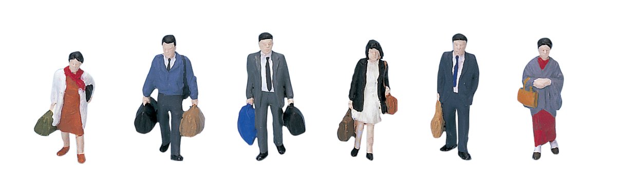 Kato Ho Gauge Walking Passenger 6-514 Model Diorama Supplies- Japan Figure Store - #1 Bring To You The Best Japanese Goods