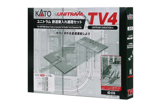 Kato N Gauge Tv4 Unitram Railway Track Set 40-814 - Model Train Supplies- Japan Figure Store - #1 Bring To You The Best Japanese Goods