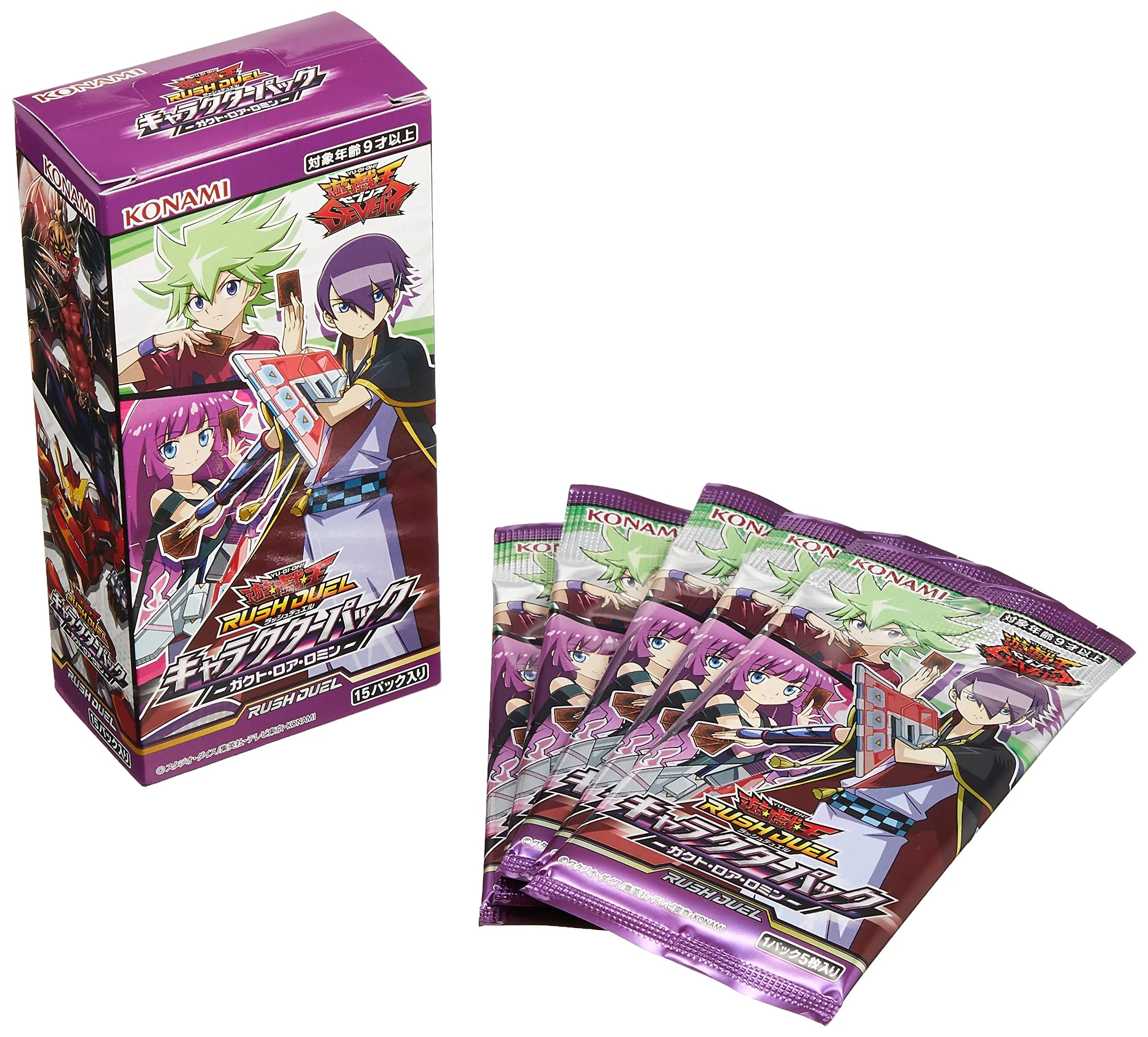 Konami Digital Entertainment Yu-Gi-Oh! Rush Duel Character Pack -Gakuto Loa Lomin- Box Cg1694- Japan Figure Store - #1 Bring To You The Best Japanese Goods