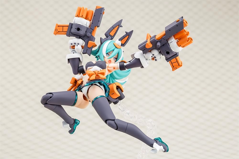 Kotobukiya Megami Device Puni Mofu Run - Modèle plastique à l'échelle 1/1, hauteur 160 mm