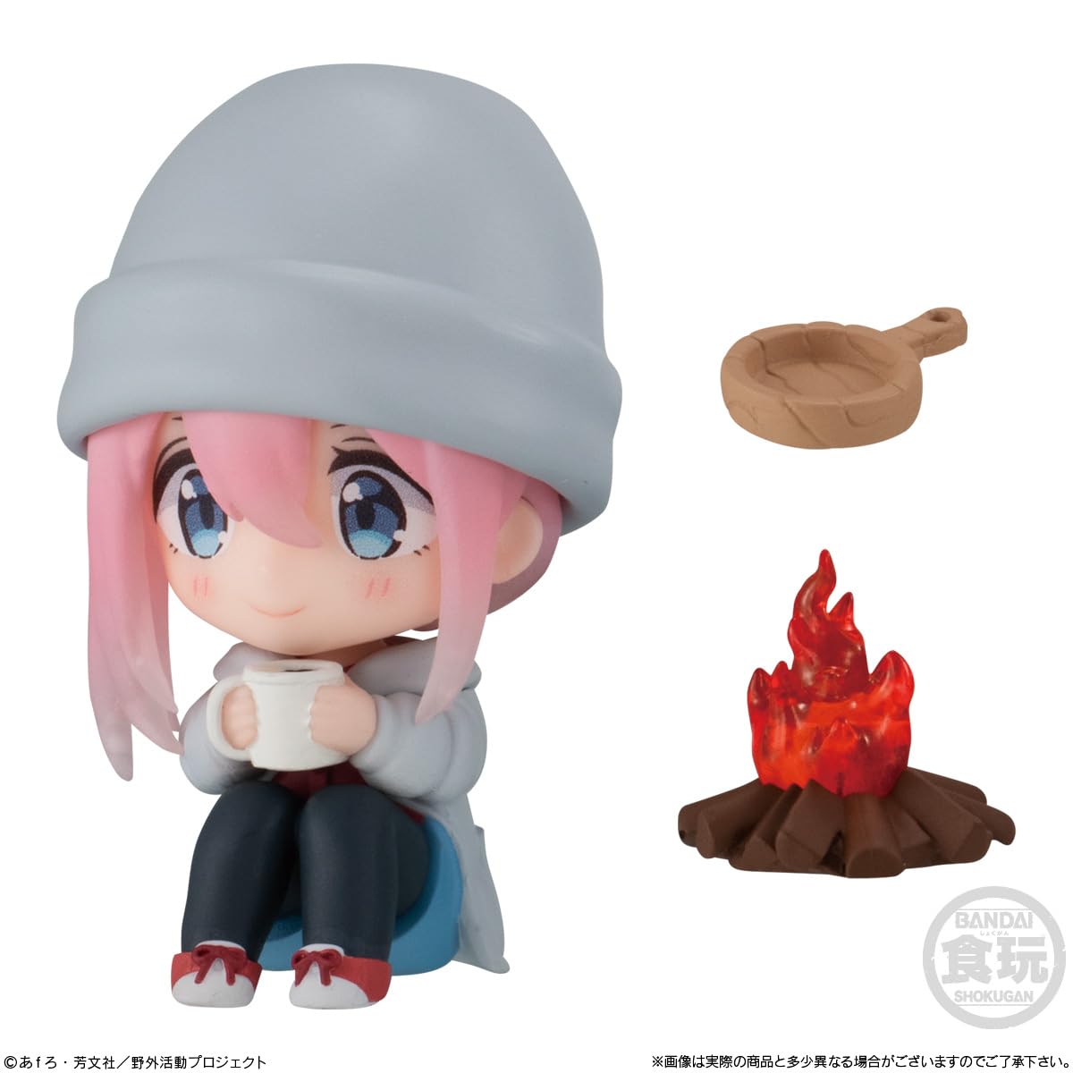 Bandai Laid Back Camp Season 3 Candy Toy 8-Piece Box Collection- Japan Figure Store - #1 Bring To You The Best Japanese Goods