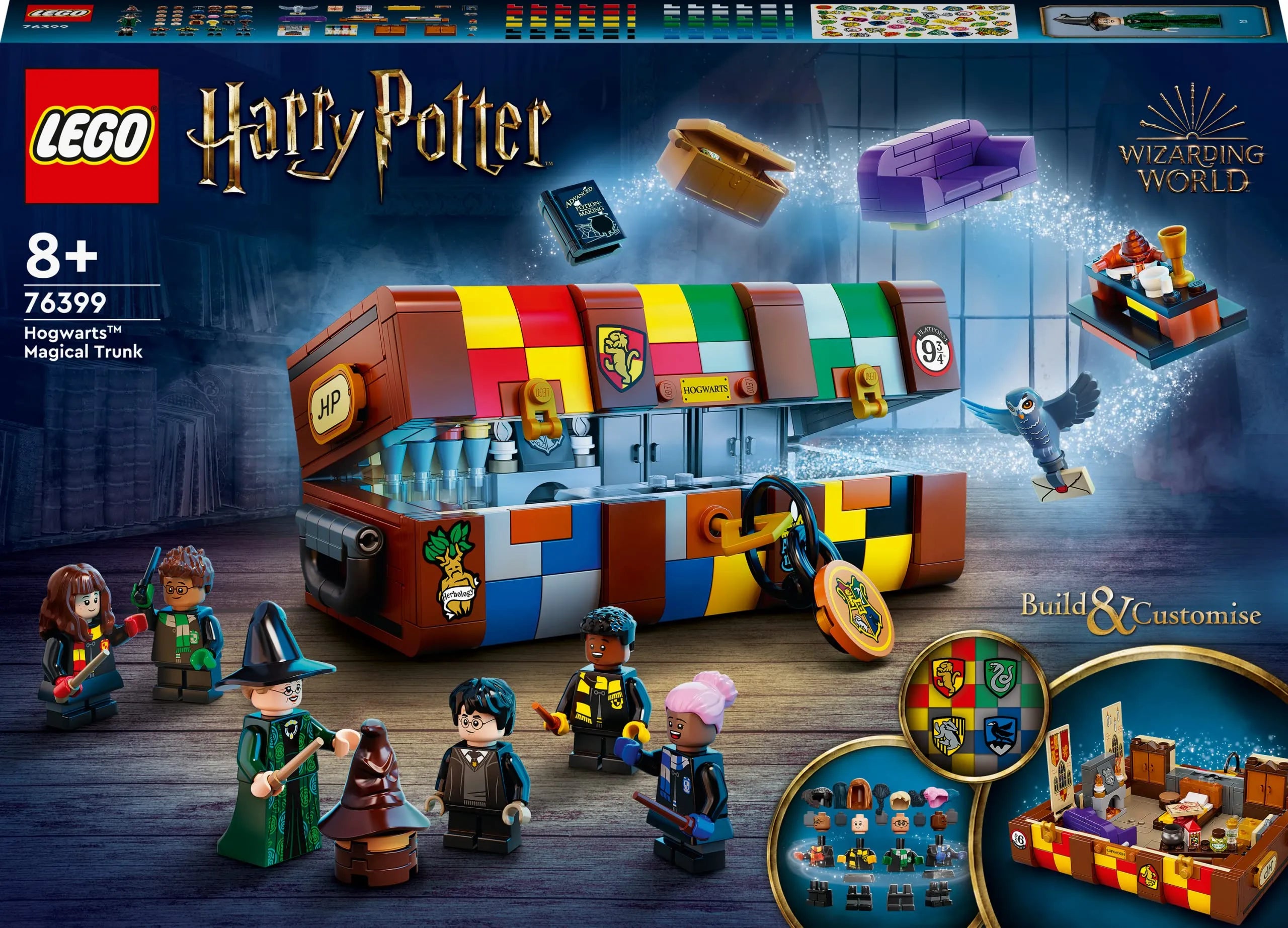 Lego Harry Potter Hogwarts Magic Trunk Harry Potter Blocks Toy Lego Set- Japan Figure Store - #1 Bring To You The Best Japanese Goods