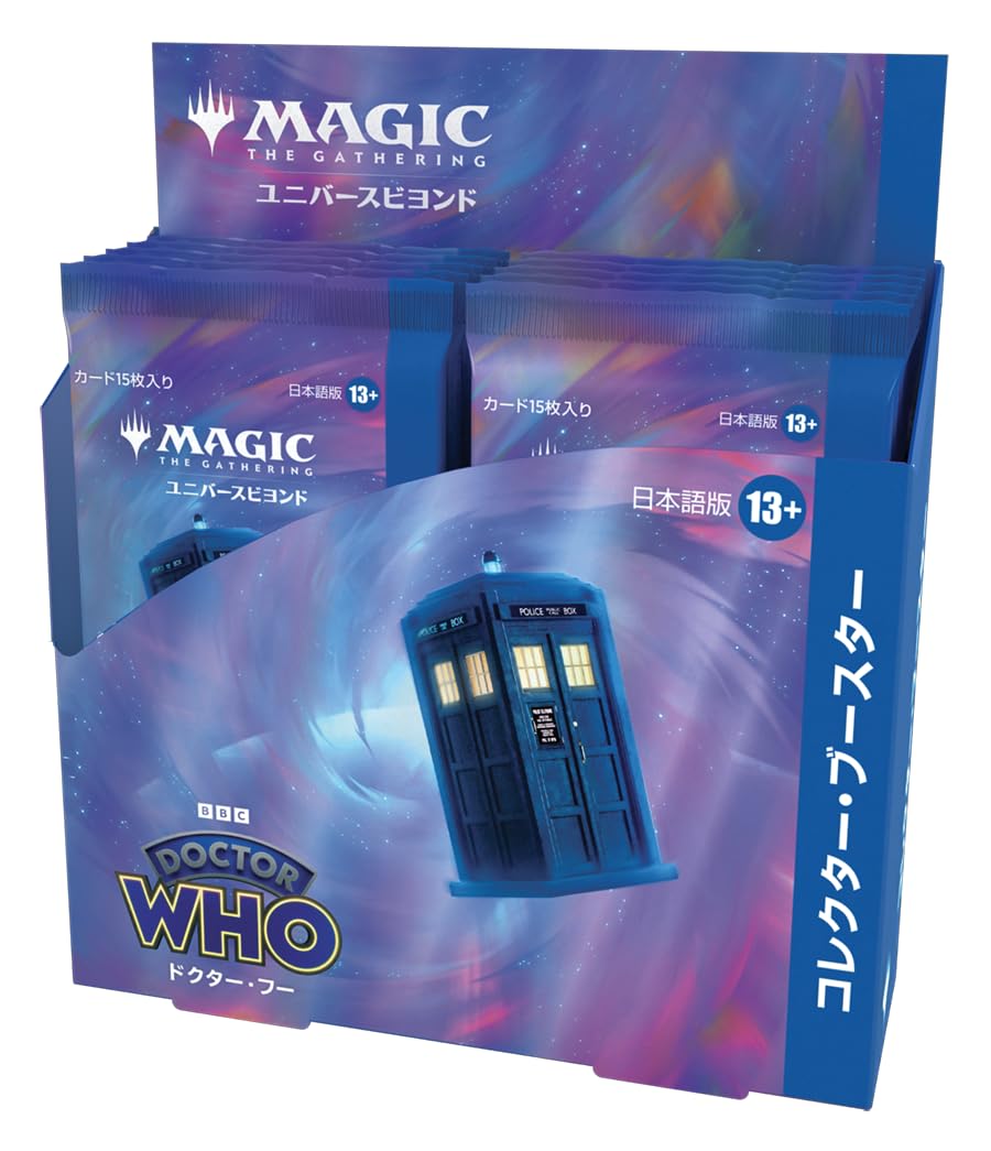 Wizards Of The Coast Magic The Gathering Universes Beyond Doctor Who Japanese Booster- Japan Figure Store - #1 Bring To You The Best Japanese Goods
