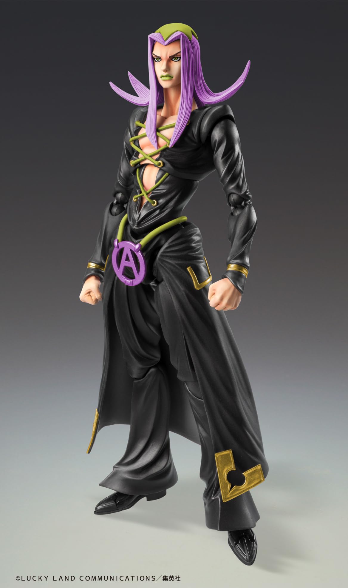Medicos Entertainment Jojo's Bizarre Adventure Leone Abbacchio Black Figure 160mm