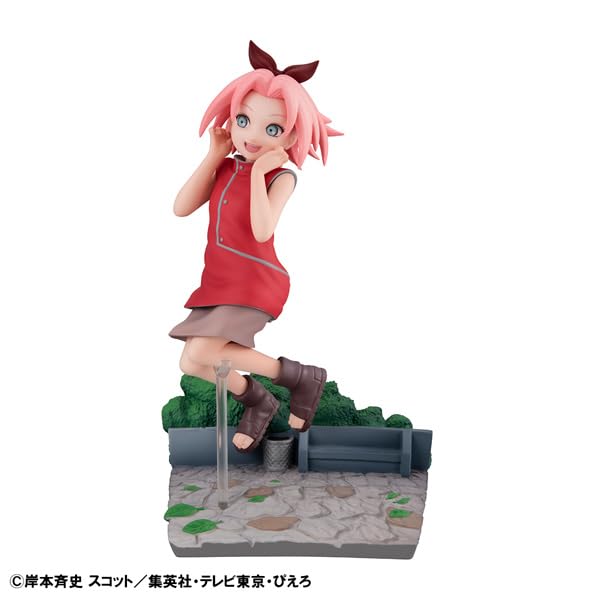 Megahouse GEM Series Naruto Sakura Haruno Go Figure Japan Official Edition- Japan Figure Store - #1 Bring To You The Best Japanese Goods