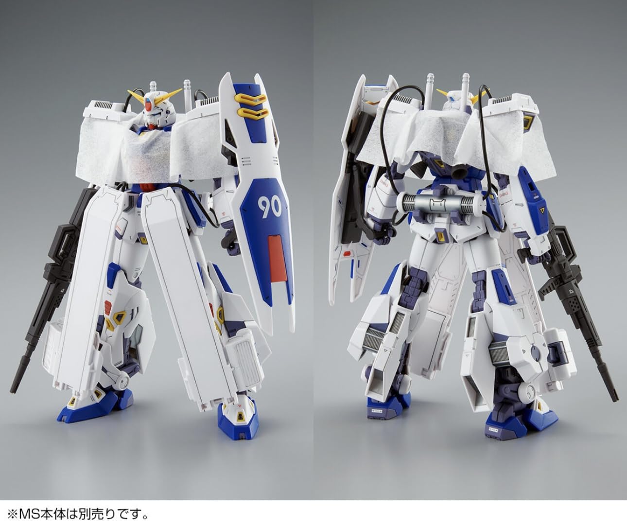 Bandai Spirits MG 1/100 Gundam F90 Mission Pack C and T Type Model Kits