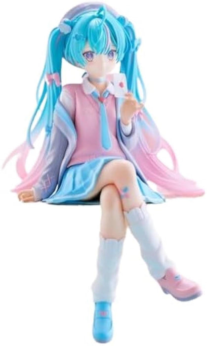 Figurine de collection, modèle à poser, Furyu Miku Vocaloid Love Blazer Noodle Stopper.
