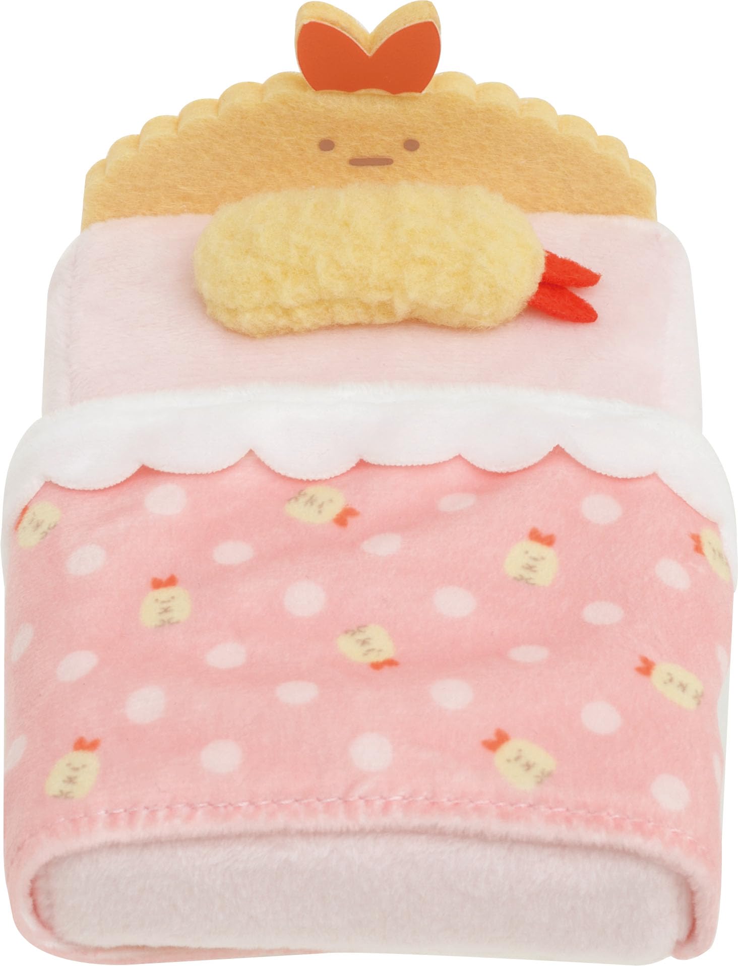 San-X Sumikko Gurashi Fried Shrimp Tail Hand-Held Plush Toy Mo22101- Japan Figure Store - #1 Bring To You The Best Japanese Goods
