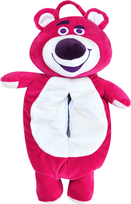 Moripilo Toy Story Lotso Pink 45cm Plush Tissue Case Wall Hanging Car- Japan Figure Store - #1 Bring To You The Best Japanese Goods