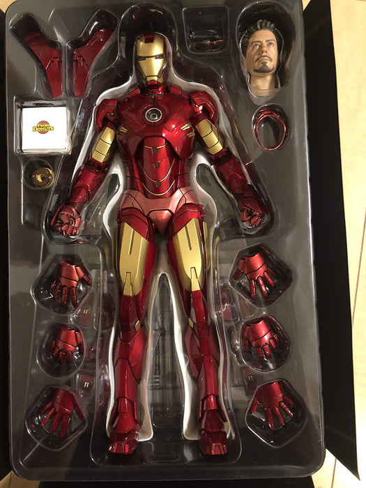 Hot Toys Movie Masterpiece 1/6 Scale Poseable Figure Iron Man 2 Mark 4- Japan Figure Store - #1 Bring To You The Best Japanese Goods