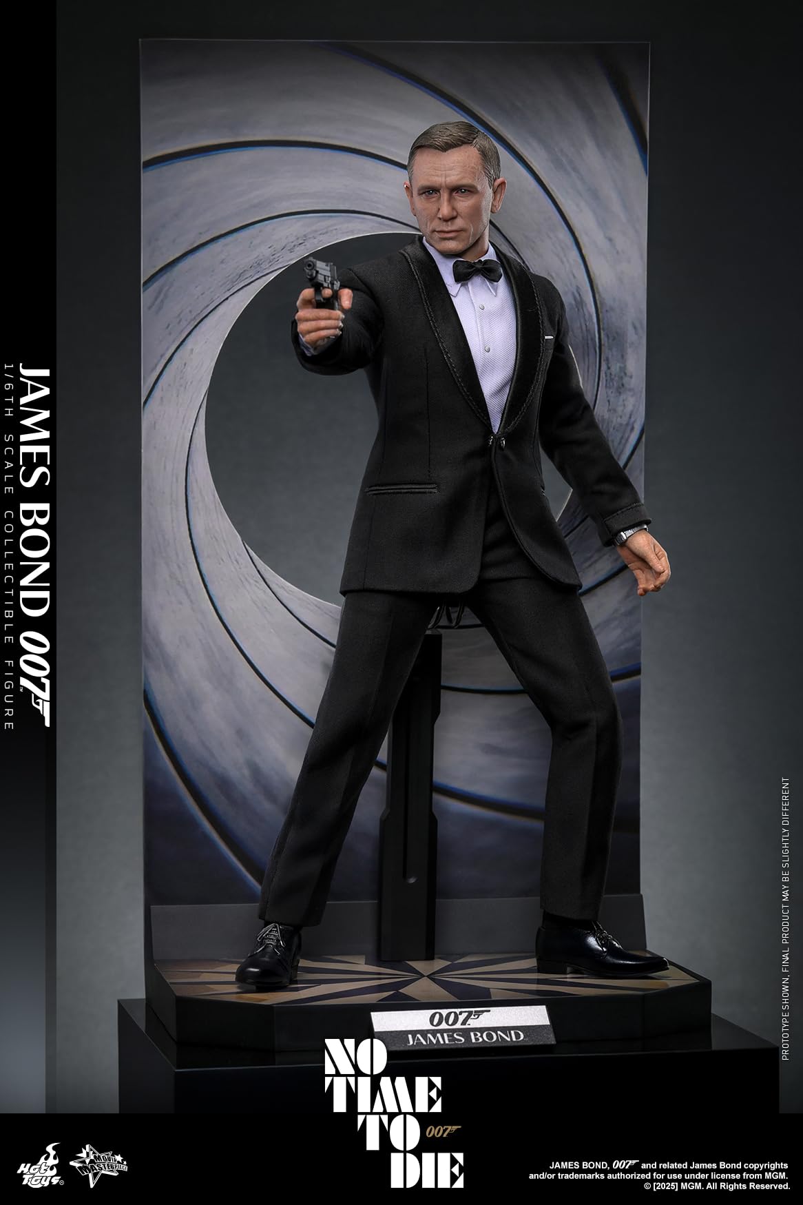 Hot Toys Movie Masterpiece James Bond 007 No Time To Die 1/6 Scale Figure