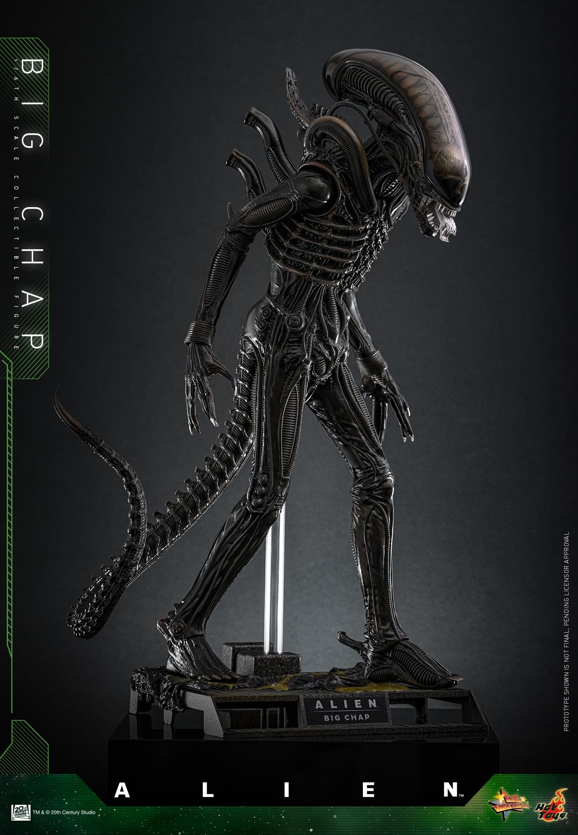 Hot Toys Movie Masterpiece Alien Big Chap Version 2.0 1/6 Scale Figure