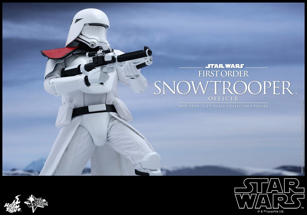 Hot Toys Star Wars Movie Masterpiece 1/6 First Order Snowtrooper Officer- Japan Figure Store - #1 Bring To You The Best Japanese Goods