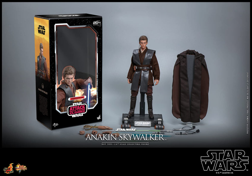 Hot Toys Anakin Skywalker 1/6 Figure Movie Masterpiece SW Episode 2- Japan Figure Store - #1 Bring To You The Best Japanese Goods