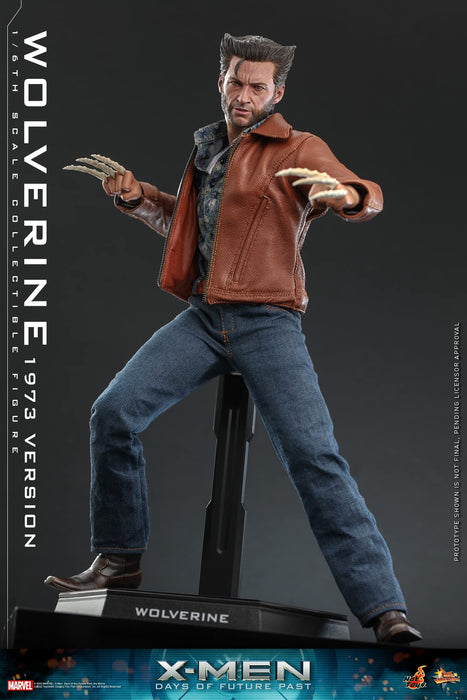 Hot Toys Movie Masterpiece X-Men Wolverine 1973 Version 1/6 Scale Figure- Japan Figure Store - #1 Bring To You The Best Japanese Goods