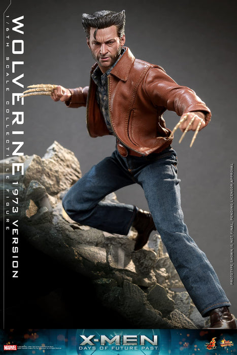 Hot Toys Movie Masterpiece X-Men Wolverine 1973 Version 1/6 Scale Figure- Japan Figure Store - #1 Bring To You The Best Japanese Goods