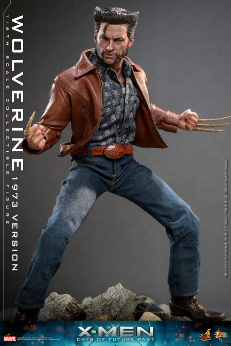 Hot Toys Movie Masterpiece X-Men Wolverine 1973 Version 1/6 Scale Figure- Japan Figure Store - #1 Bring To You The Best Japanese Goods