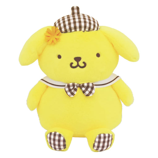 Sanrio Nakajima Gingham Angel Plush Pompompurin Toy 180049-23- Japan Figure Store - #1 Bring To You The Best Japanese Goods