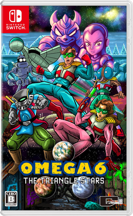 City Connection Switch Game: Omega 6 The Triangle Stars Edition- Japan Figure Store - #1 Bring To You The Best Japanese Goods
