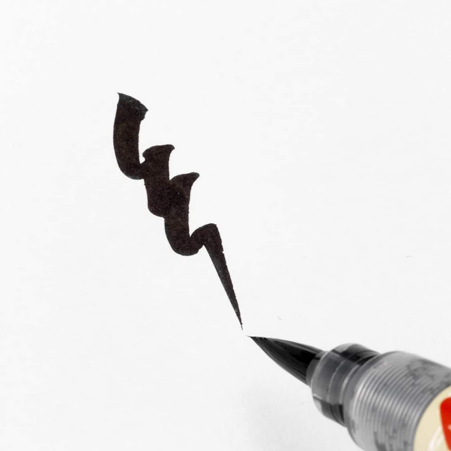 Pentel XFL2W Japanese Paper Brush Pen Black Ink- Japan Figure Store - #1 Bring To You The Best Japanese Goods