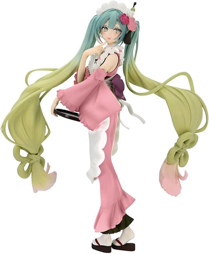 Furyu Hatsune Miku Sweet Sweets Matcha Parfait Sakura Figure Collectible- Japan Figure Store - #1 Bring To You The Best Japanese Goods