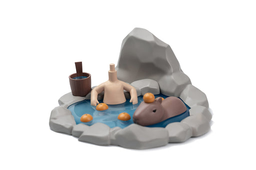 Genesis Piccodo Action Doll Diorama Head Stand - Onsen Natural Display Set- Japan Figure Store - #1 Bring To You The Best Japanese Goods