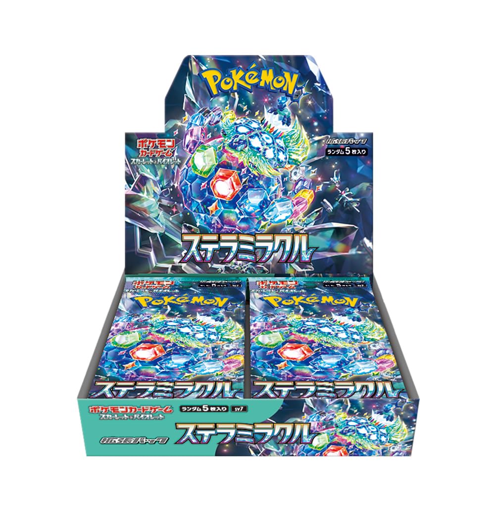Pokemon Stella Miracle Box - Scarlet & Violet Card Game Expansion Pack- Japan Figure Store - #1 Bring To You The Best Japanese Goods