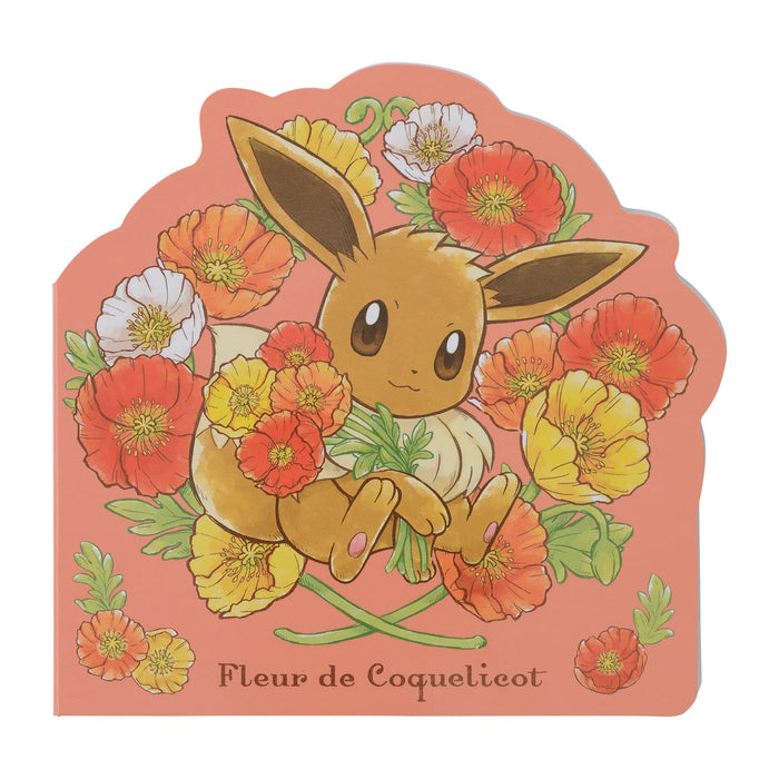 Pokemon Die Cut Memo Pad Fleur De Coquelicot- Japan Figure Store - #1 Bring To You The Best Japanese Goods