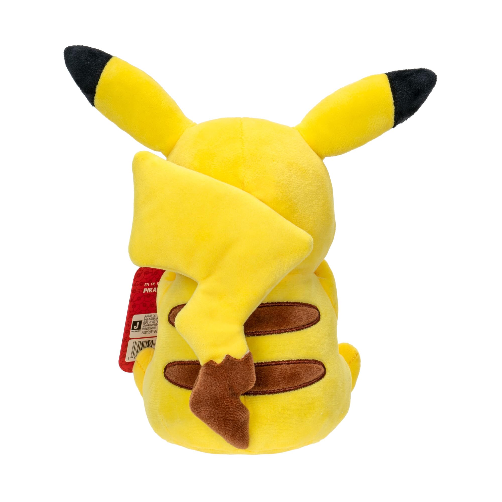 Pikachu en peluche de 20 cm riant de Jazzwares, jouet pour enfants et collectionneurs