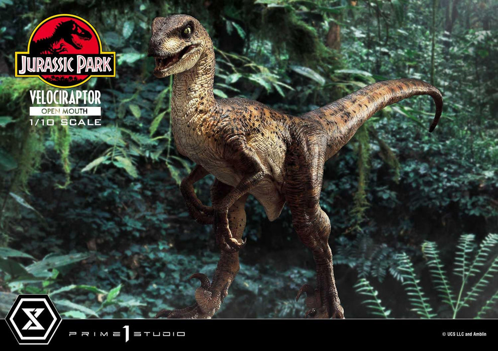 Prime 1 Studio Jurassic Park Velociraptor Open Mouth Figure Collectible
