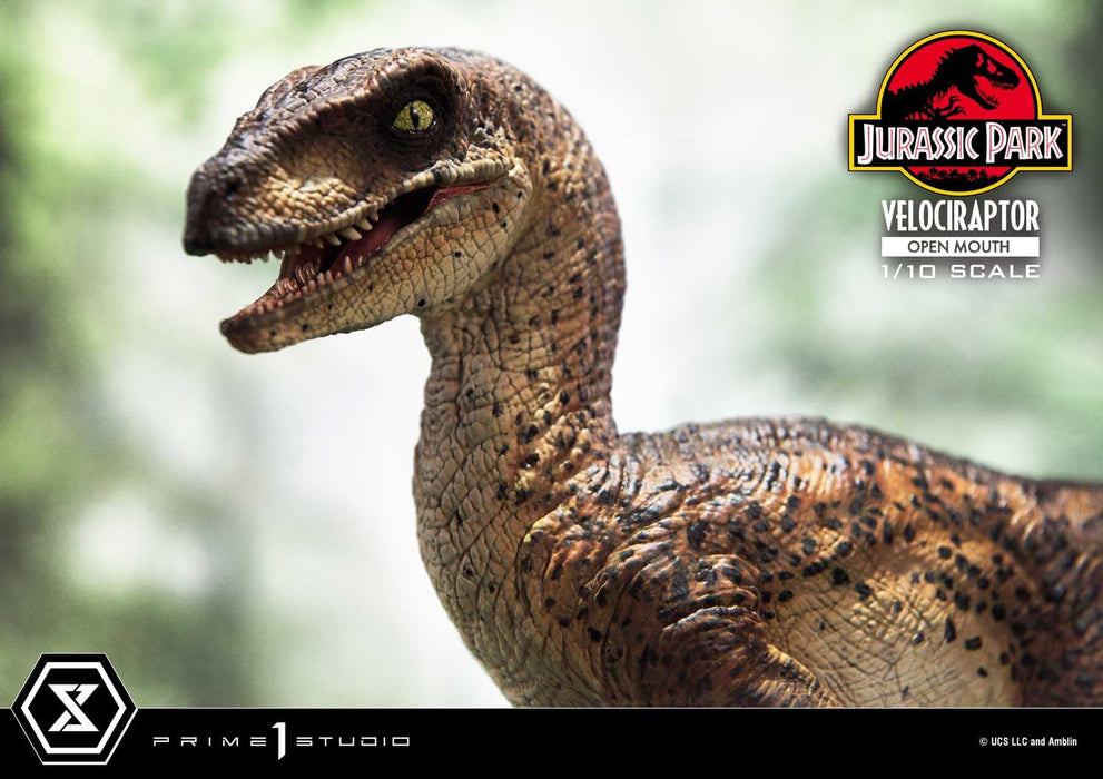 Prime 1 Studio Jurassic Park Velociraptor Open Mouth Figure Collectible