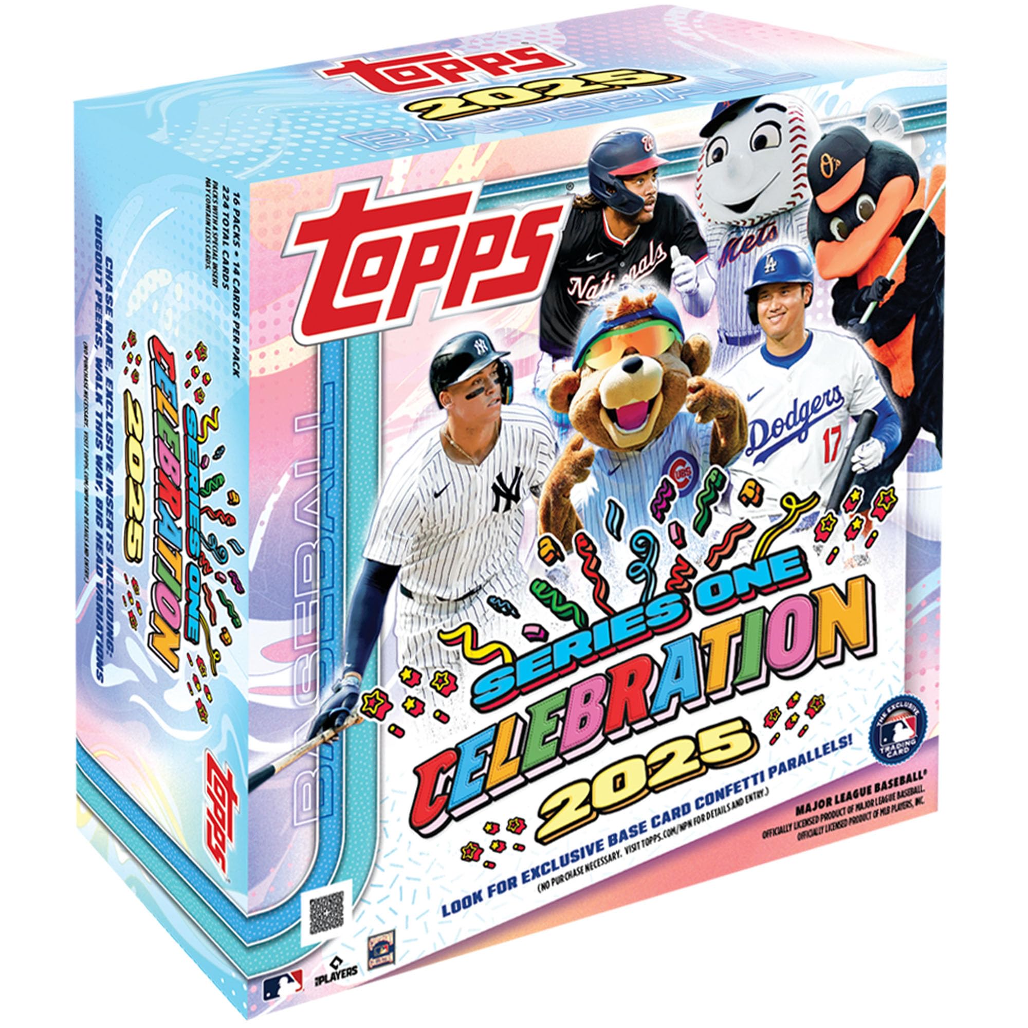Topps 2025 Series 1 MLB Celebration Mega Box - Baseball Cards