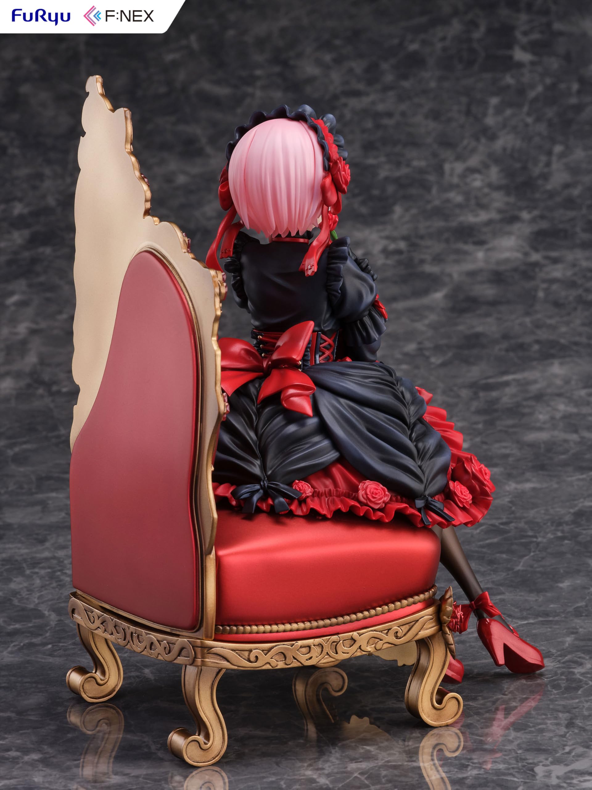 Furyu Re:Zero 1/7 Ram Gothic Ver. F:Nex Figure - Collectible Anime Figurine- Japan Figure Store - #1 Bring To You The Best Japanese Goods