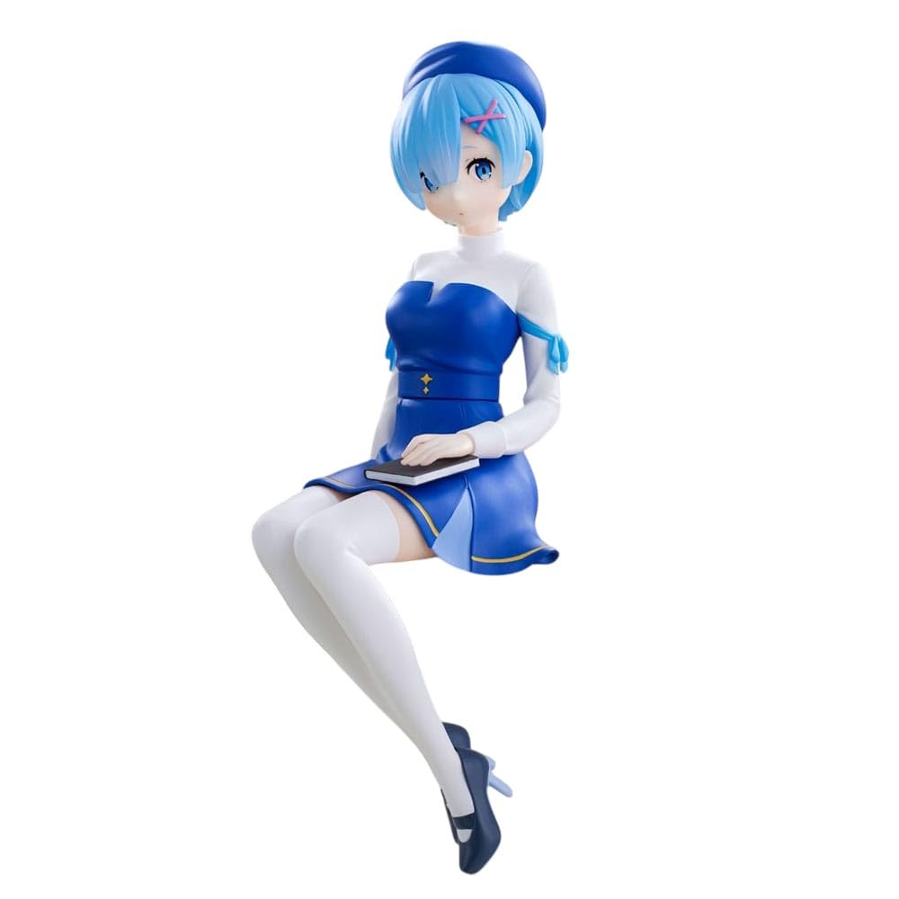 Furyu Re:Zero Noodle Stopper Figure - Rem Literary Style Collectible Toy