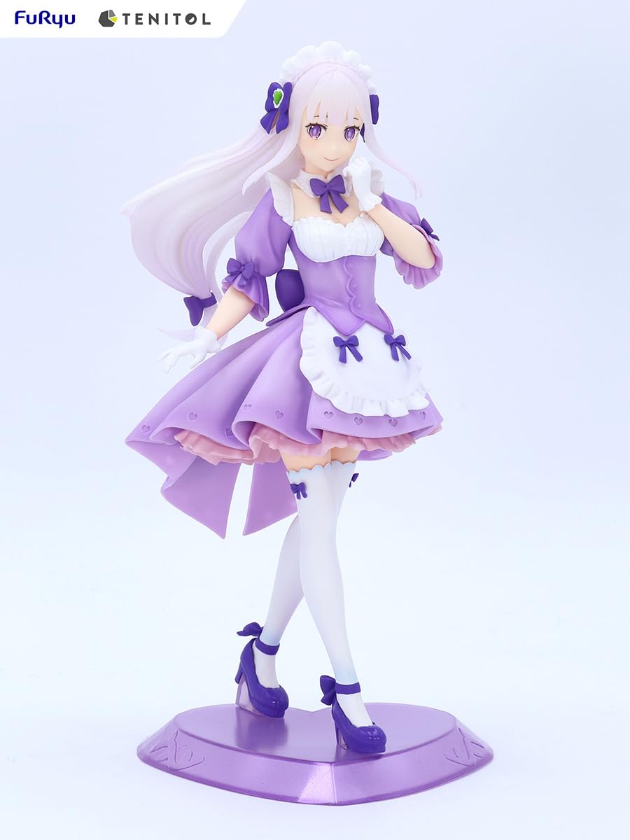 Furyu Emilia Maid Figure - Re:Zero Tenitol Yumekawa Collection- Japan Figure Store - #1 Bring To You The Best Japanese Goods