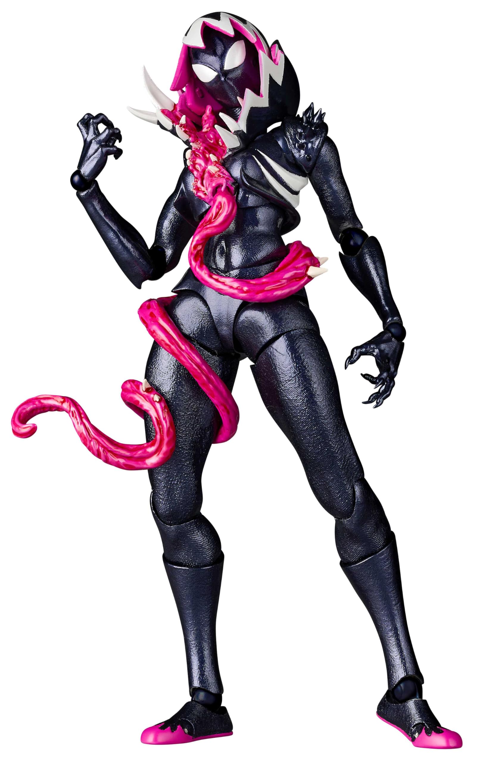 Kaiyodo Revoltech Amazing Yamaguchi Spider-Gwen Gwenom Action Figure- Japan Figure Store - #1 Bring To You The Best Japanese Goods