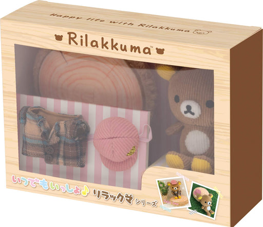 San-X Rilakkuma Always Together Change Of Clothes Set for Kids- Japan Figure Store - #1 Bring To You The Best Japanese Goods
